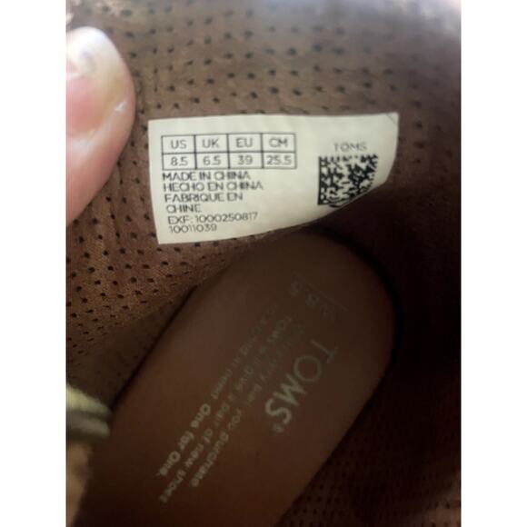 Toms Womens Avery Wedge Bootie Sz 8.5 - Picture 8 of 8
